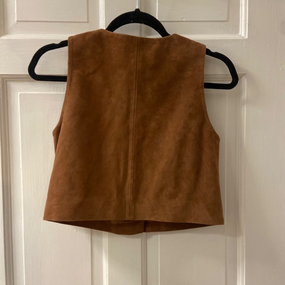 Sezane tara vest blouse size 34 - Picture 4 of 4